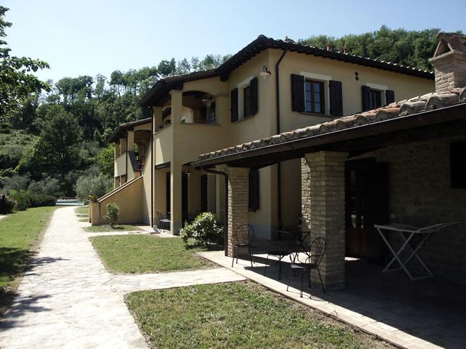 Agriturismo Castagna Alta Valfabbrica Bagian luar foto